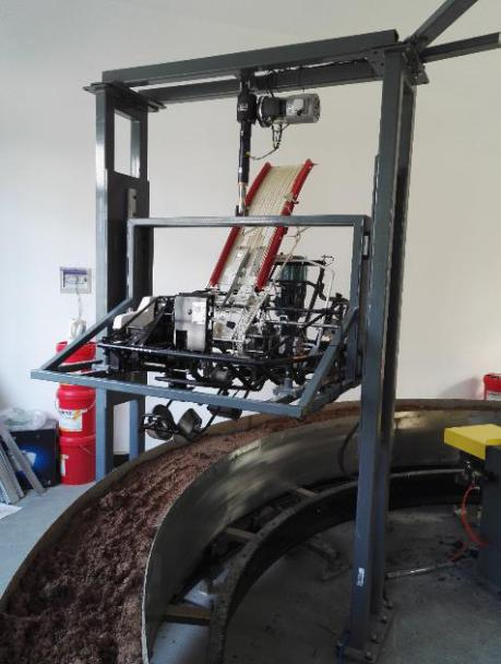 旱地秧苗移栽试验装置