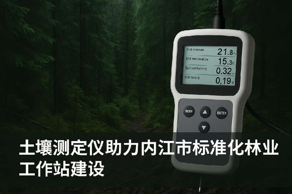 河南君翰科学仪器土壤测定仪助力内江市标准化林业工作站建设
